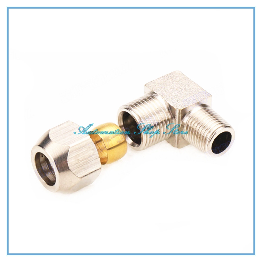 Pneumatic fittings Male Thread - Compression Fitting Brass review and price